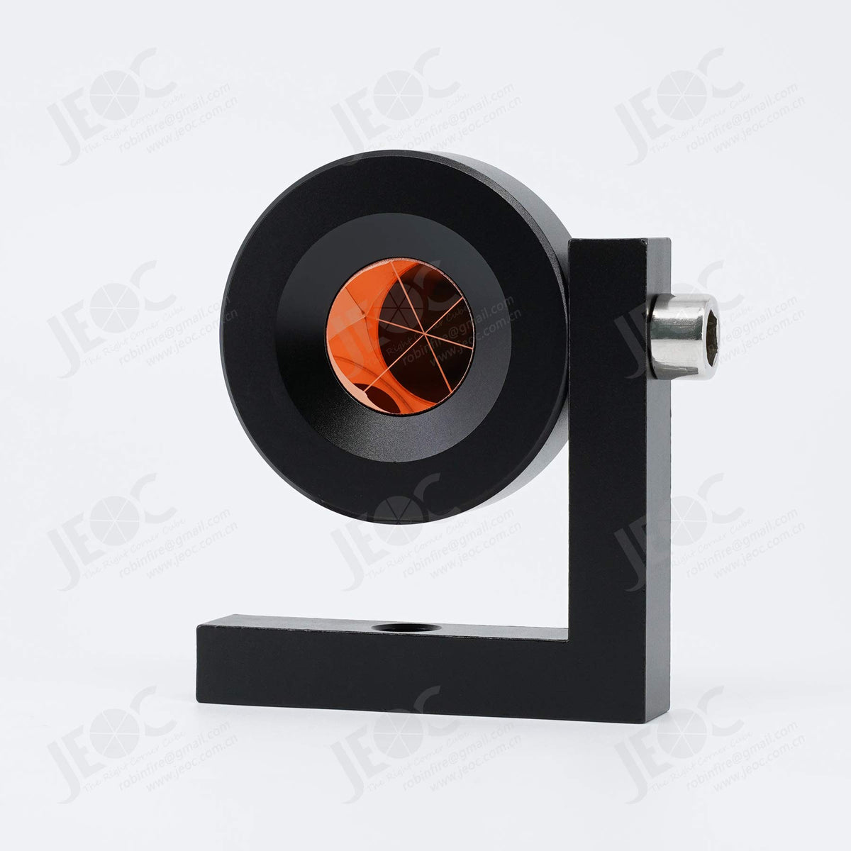 JEOC 10° Road Monitoring Prism – Dual Copper Coated Reflectors, K9 Glass
