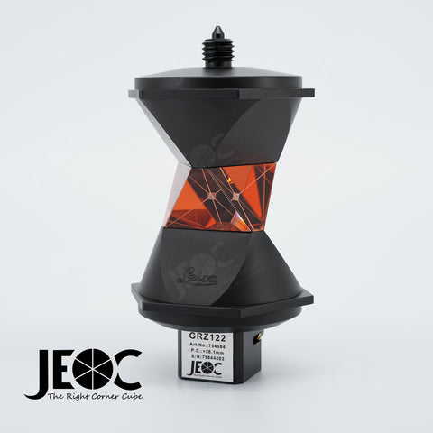 JEOC GRZ122, Light Weight Accurate 360 Degree Reflective Prism with Metal Holder, for Leica ATR Total-Station