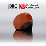 100pcs JEOC Certificated Corner Cube, 38.1mm (1.5") Diameter, 28.5mm (1.122") Height reflective prism, Copper Coated