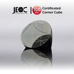 100pcs JEOC Certificated Corner Cube, 38.1mm (1.5") Diameter, 28.5mm (1.122") Height reflective prism, Silver Coated