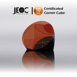 10pcs JEOC Certificated Corner Cube, 38.1mm (1.5") Diameter, 28.5mm (1.122") Height reflective prism, Copper Coated