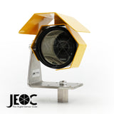 JEOC 58008042+Railshoe, Full Size Monitoring Prism and Magnetic Railway Mount Set for American Total Station