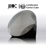 JEOC Certificated Corner Cube, 64mm Diameter, 48mm Height reflective prism, Aluminum Coated