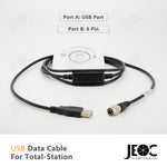 JEOC USB Data Cable for Total-station, Nikon CC-202031