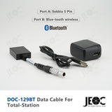 JEOC DOC129 Blue Tooth Data Cable for Sokkia Total-station, Wireless