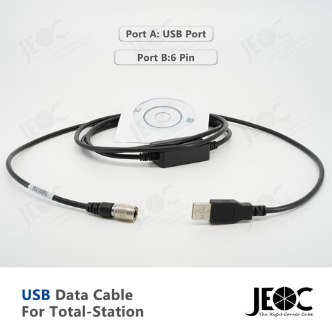 JEOC USB Data Cable for Pentax Total-station, CC-202030