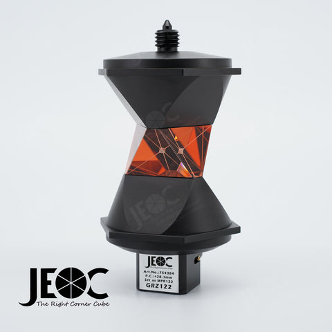 JEOC GRZ122, Accurate 360 Degree Reflective Prism with Metal Holder, for Leica ATR Total-Station