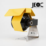 JEOC 58008042+Railshoe, Full Size Monitoring Prism and Magnetic Railway Mount Set for American Total Station