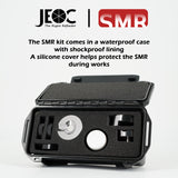 JEOC 1.5" SMR Ver 2.0 Standard Kit, 1.5inch Spherically Mounted Retro-Reflector (SMR), 38.1mm Reflective Sphere for Laser Tracker