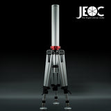 JEOC Heavy Load Tripod with Leveling Kit & 60cm Height Kit, for Faro Leica API Laser Trackers, 3-1/2-8 UNC-2A, with Flight Case