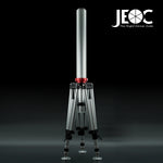 JEOC Heavy Load Tripod with Leveling Kit & 80cm Height Kit, for Faro Leica API Laser Trackers, 3-1/2-8 UNC-2A, with Flight Case