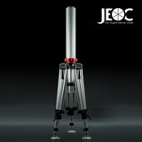 JEOC Heavy Load Tripod with Leveling Kit & 60cm Height Kit, for Faro Leica API Laser Trackers, 3-1/2-8 UNC-2A, with Flight Case