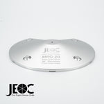 JEOC Gentle Slope Cateye Prism, Road Monitoring Reflector with Metal Holder