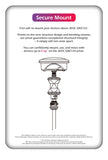 JEOC GRZ122, Accurate 360 Degree Reflective Prism with Metal Holder & Secure mount, for Swiss ATR Total-Station