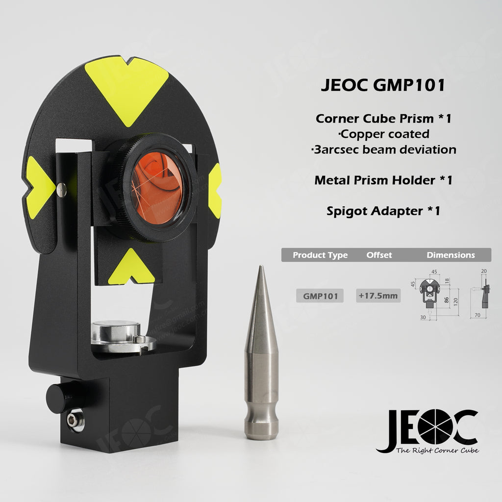 JEOC Accurate Mini Prism Reflector GMP101 For Swiss Total Station Sur jeoc-accurate-mini-prism-reflector-gmp101-for-swiss-total-station-sur