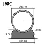 JEOC Spherical Monitoring Prism Set with Accurate Tribrach