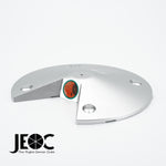 JEOC Gentle Slope Cateye Prism, Road Monitoring Reflector with Metal Holder
