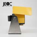 JEOC 58008042+Railshoe, Full Size Monitoring Prism and Magnetic Railway Mount Set for American Total Station