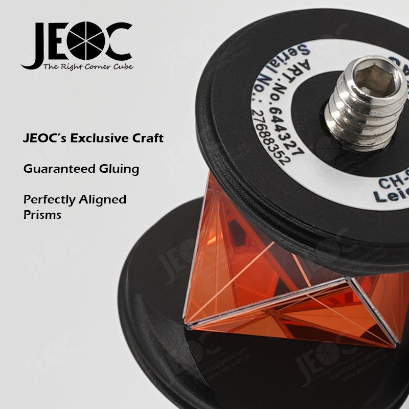 JEOC GRZ101, New Mini 360 Degree Prism for Leica ATR Total-station