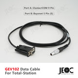 JEOC GEV102 Data Cable for Leica Total-station, 563625