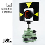 JEOC GPR1+GPH1 Prism & Tribrach Set, Surveying Reflector for Leica Total Station
