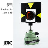 JEOC GPR1+GPH1 Prism & Tribrach Set, Surveying Reflector for Leica Total Station