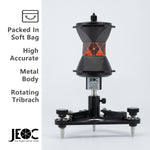 JEOC GRZ122+ Tribrach, Accurate 360 Degree Prism with Metal Holder for Leica Totalstation