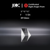 10Pcs of JEOC Certificated Right Angle Prism, 1"*1"*1", K9 Optical Glass