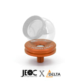 JEOC Drop-in Anchor Adapter for 1.5" SMR and Ball Reflector, works with M8 Expansion Anchor, Laser Tracker SMR Pin Nest