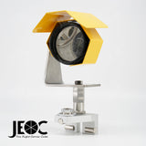 JEOC 58008042+Railshoe, Full Size Monitoring Prism and Magnetic Railway Mount Set for Trimble Total Station