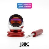 JEOC 1.5inch Reflective Sphere for Total-station, 38.1mm Ball Prism with Magnetic Base, Break Resist