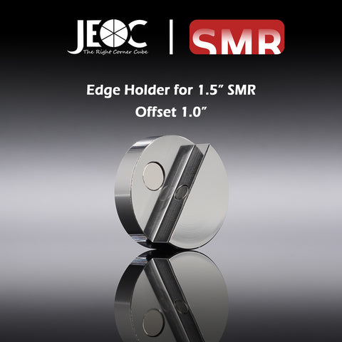 JEOC Magnetic Edge Holder for 1.5" Spherically Mounted Retro-Reflector (SMR), 1" offset, 1.5" Edge Ball Probe Seat