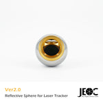 JEOC 1.5" SMR Ver 2.0 Simple Kit, 1.5inch Spherically Mounted Retro-Reflector (SMR), 38.1mm Reflective Sphere for Laser Tracker