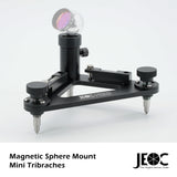 JEOC High Accurate Tribrach with 1.5inch Sphere Mount, Dual Tube Bubble Level