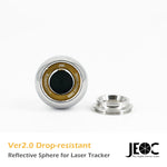 JEOC 1.5" SMR Ver 2.0 Standard Kit with with Drop-resistant Structure, 1.5inch Spherically Mounted Retro-Reflector (SMR) with Drop-resistant Structure, 38.1mm Reflective Sphere for Laser Tracker