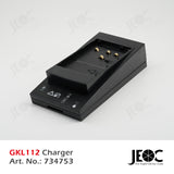 JEOC GKL112, Battery Charger for Leica, Charges GEB111/121