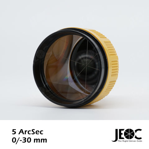 JEOC Replacement Prism Reflector with Yellow/Red Canister, For Topcon Total Station