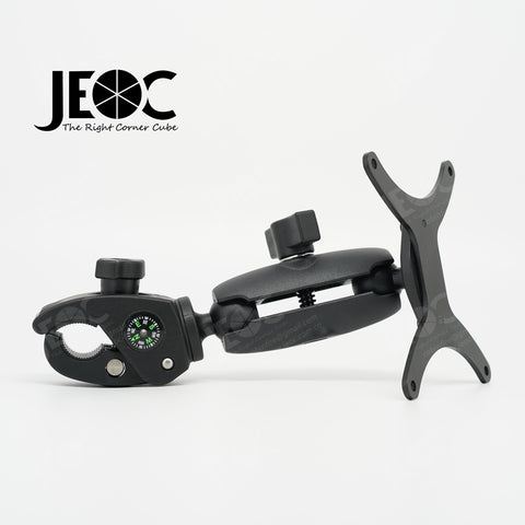 JEOC Bracket for Topcon Tesla, Juniper Mesa Data Controller, 1inch Ball Joint with Compass, Compatible for RAM Mount