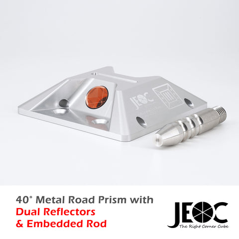 40 Degree Road Monitoring Prism Copper Coated