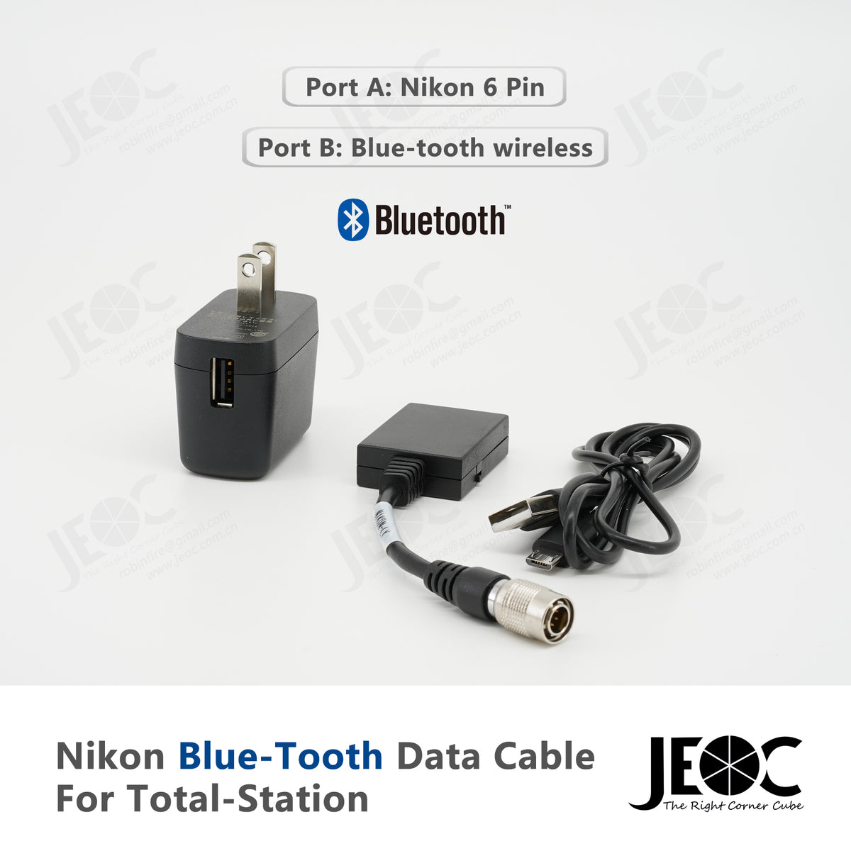 Nikon Bluetooth Data Cable for Totalstation JEOC Surveying Accessories