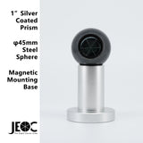 JEOC Spherical Monitoring Prism Set with Magnetic Pedestal, for leica or others