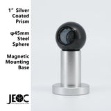 JEOC Spherical Monitoring Prism Set with Magnetic Pedestal, for leica or others