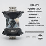 JEOC ATP1 + Tribrach, 360 Degree Reflective Prism for Topcon Total Station，Accessories Topography Land Surveying Reflector