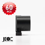 60 Sets JEOC GMP104s half inch Monitoring Prism, 0.5" Mini reflector with 90 Degree L-Bar